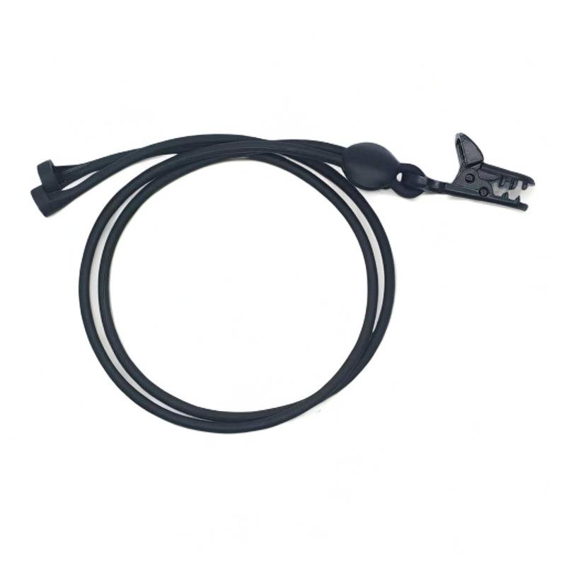 

Silicone Hearing Aids Anti Lost Clip Elastic Rope Hearing Aids Fixation Lanyard Clip Holder Anti Loss Rope Bluetooth Protector чорний