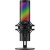 HyperX QuadCast 2 USB Condenser Microphone RGB Lighting Black for PC Mac Streamers Content Creators Gamers