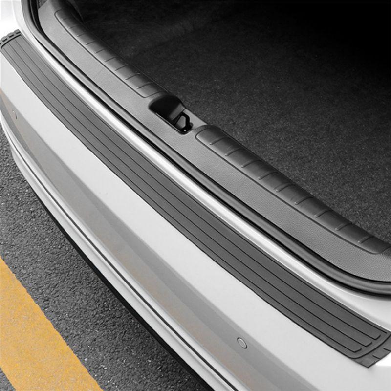 Auto Kofferraum Anti-Kicked Kratzschutz Streifen Styling Zubehör Hinterer Schutzblech Verkleidung Aufkleber