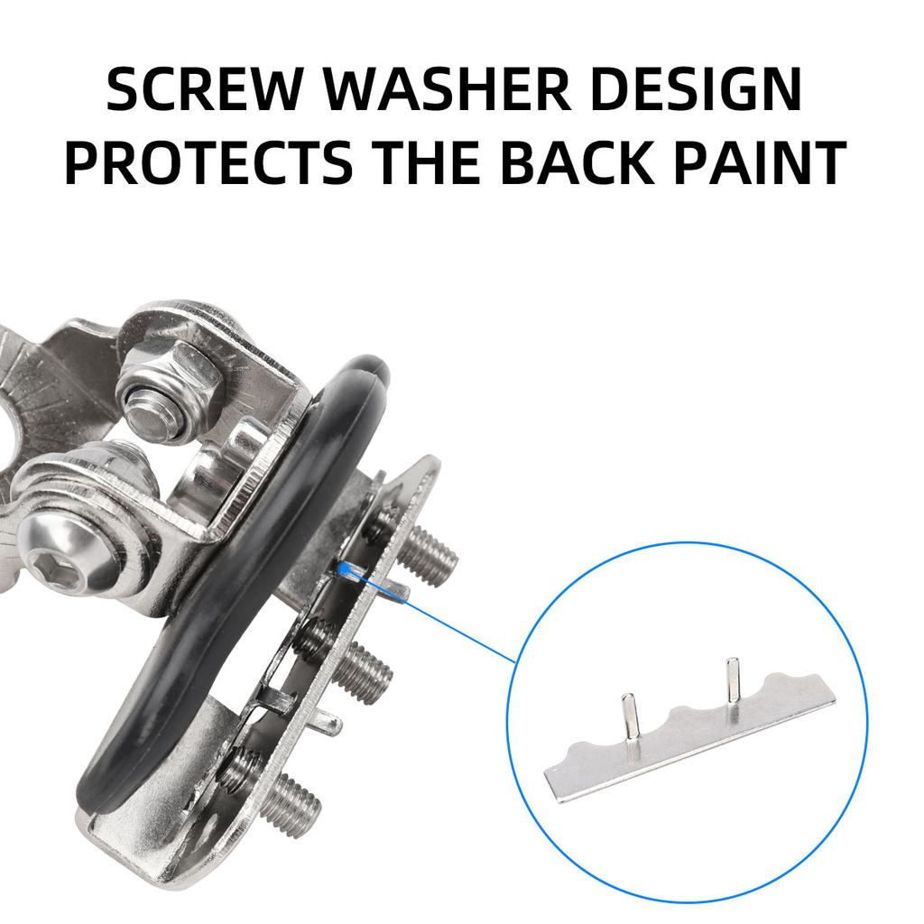 2pcs/set Car Mount Work Light Bracket Clamp Pillar Hood Off Road Led Work Light Bar Holder Accessories Universal