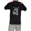 adidas Sweatshirts Men's Black Hooded Moderate Regular GK8158