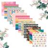 24 Sheets 6 Inch DIY Album Scrapbook Decorative Paper Pad Single Sided Background Cardstock Paper Patterned Papers for