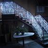 Christmas Garland LED Curtain Icicle String Lights Droop 0.4-0.6m AC 220V Garden Street Outdoor Decorative Holiday Light