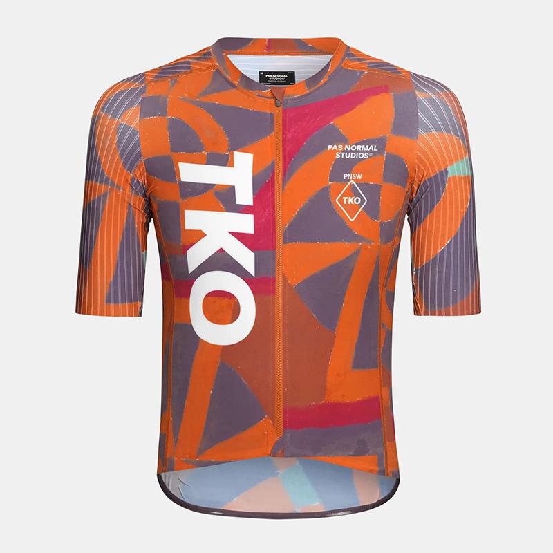 Men's and Women's Road Clothes Painted Version Quick-drying Pneumatic Short-sleeved Cycling Clothes 2026 Summer Breathable Cycling Clothes Set