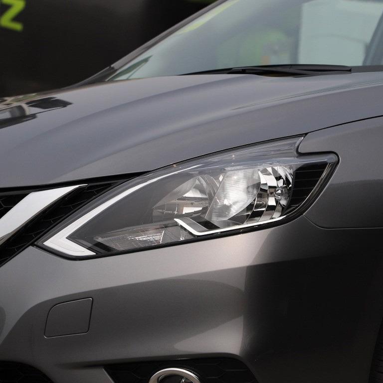 19 Sylphy Classic Transparent Headlight Cover - Non-Yellowing Headlight Shell Cover