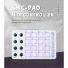 SMC-PAD Wireless MIDI Controller Suitable Percussion Keyboard USB-C Interface Portable Design Small MIDI Pad
