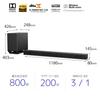 Sony Soundbar Dolby Atmos High Resolution 4KHDR HDMI Included Bluetooth Compatible 7.1.2ch DTSX HT-ST5000