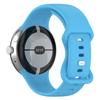Silicone Band for Google Pixel Watch 3 Bands 41mm 45mm Women Men Sport Waterproof band for Pixel Watch 2 Band Google Pixel Watch
