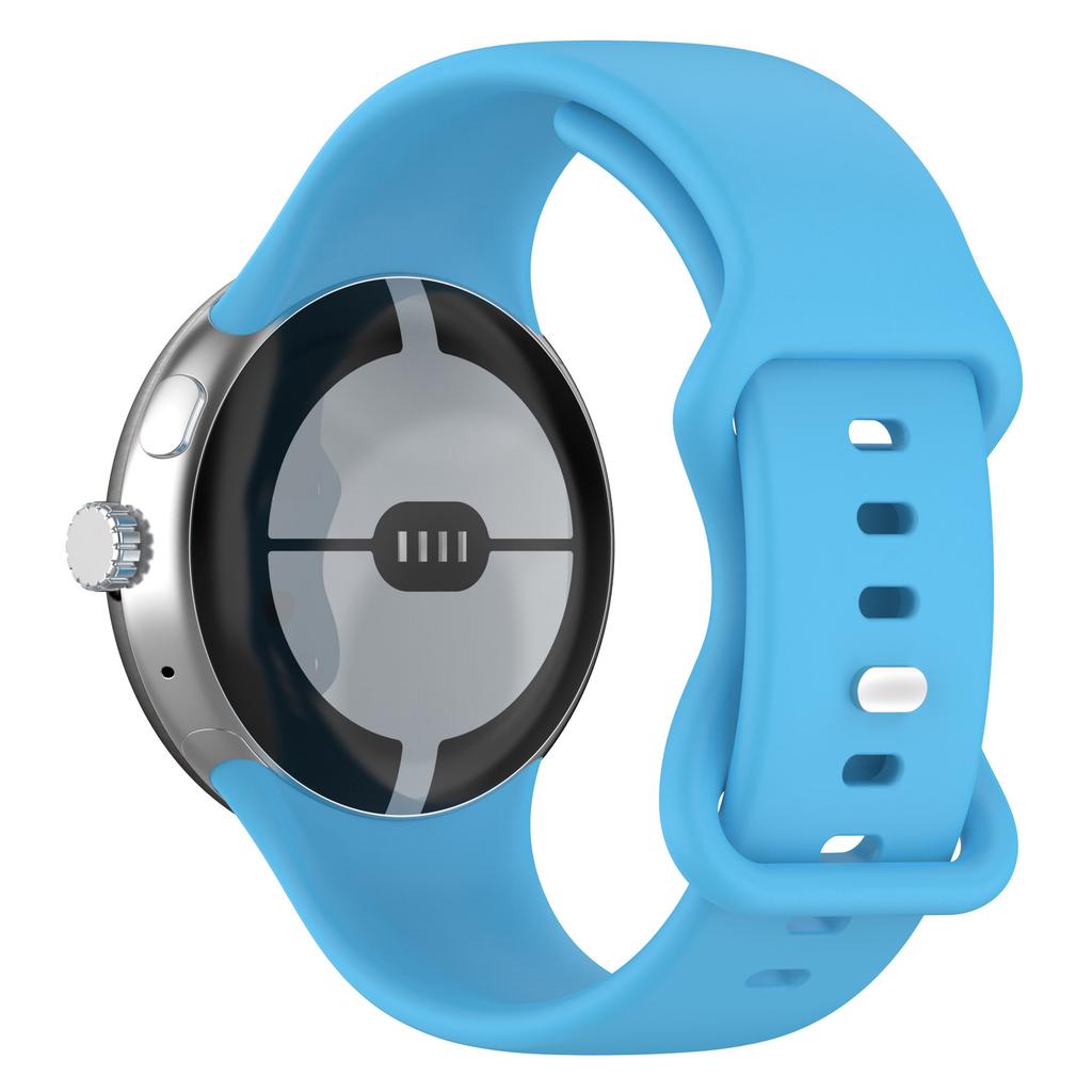 Silicone Band for Google Pixel Watch 3 Bands 41mm 45mm Women Men Sport Waterproof band for Pixel Watch 2 Band Google Pixel Watch