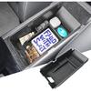 Center Console Organizer Accessories, ABS Plastic Armrest Ert Black Trim