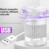 Mosquito Killer Lamp Bionic Design Efficient Physical Trap For Home Office Pet Friendly Kitchen Indoor Use
