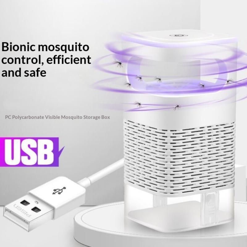 Mosquito Killer Lamp Bionic Design Efficient Physical Trap For Home Office Pet Friendly Kitchen Indoor Use