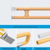 Foldable Bathroom Safety Handrail: Age-Friendly Toilet Grab Bar