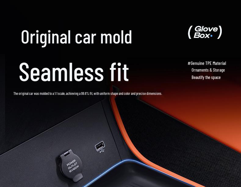 Deep Blue S07 Center Console Storage Box: Car Armrest Interior Modification Accessories