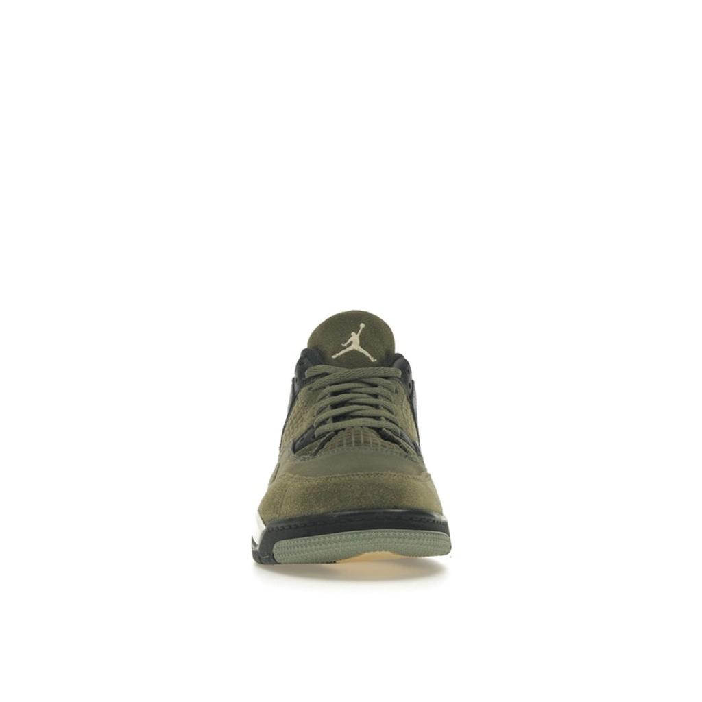 Air Jordan 4 Retro SE Craft PS Olijf Kinder Sneakers Groen Medium-Olijf Bleek-Vanille FB9929-200