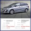 For Mazda 5 Premacy 2004~2018 2005 2006 2007 2008 2010 2011 2012 2013 2014 Chrome Door Handle Cover Trim Stickers Car Accessorie