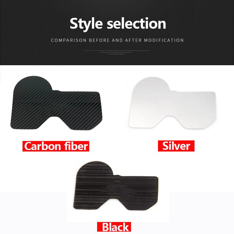 For Volkawagen VW Golf 8 MK8 2022 Stainless Steel Car Front Row Cup Holder Cover Mat Pad Auto Interior Accessories