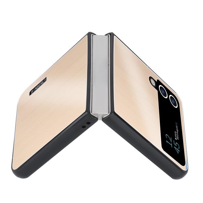 

Применимо к Samsung Zflip6 Матовая задняя панель Galaxy Z Fold6 Складной экран Металлический чехол для мобильного телефона Galaxy Z Flip3