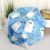 1pc Ghostly Clouds Auto Open/Close Umbrella with One Touch Button,, Windproof Design   Lightweight Portable Umbrella for Women & Men6056