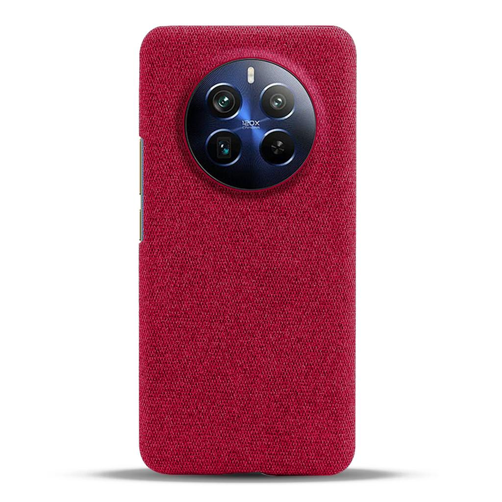 Für Realme 12 Pro 5G/12 Pro+ 5G Hülle Kratzfester PC+Stoff Smartphone Rückseitenschutz