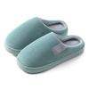 Cotton slippers autumn and winter couple thickened indoor home household non-slip warm fluffy cotton shoes