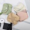 Card Organizer Student Simplicity Wallet Solid Color Portable Card Holder  Makeup Bag