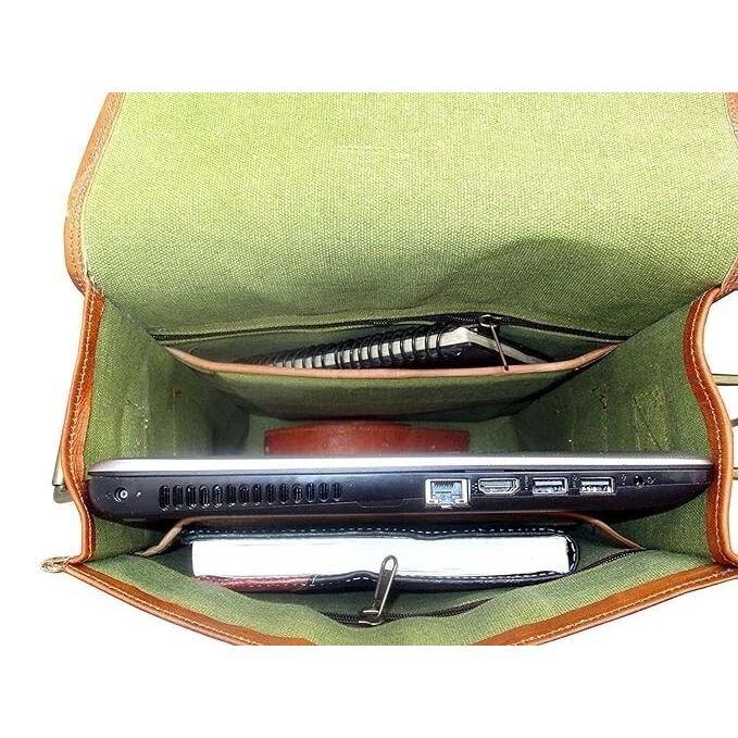 Leather Backpack Bag Genuine Rucksack Men's Laptop Travel Vintage Brown New Real