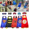Marvel Anime Costume Cosplay Superhero Cloak And Mask Set For Kids Halloween Party
