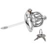 Men's Gift Chastity Cage Chastity Lock for Men With Silicone Tube Dark Design Good Concealment Penis Cages for Man Sex Toys