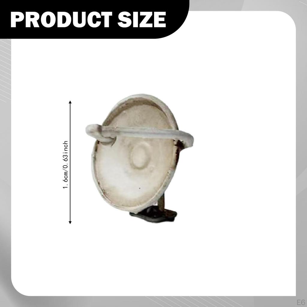 1/64 City Model Scene Accessories Dollhouse Decor Railway Scenery Rooftop Parabolic Antenna