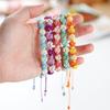 Nylon DIY Chinese Knot Jewelry Making Bracelet Rainbow Rope Braided String Thread Cord Macrame Cord