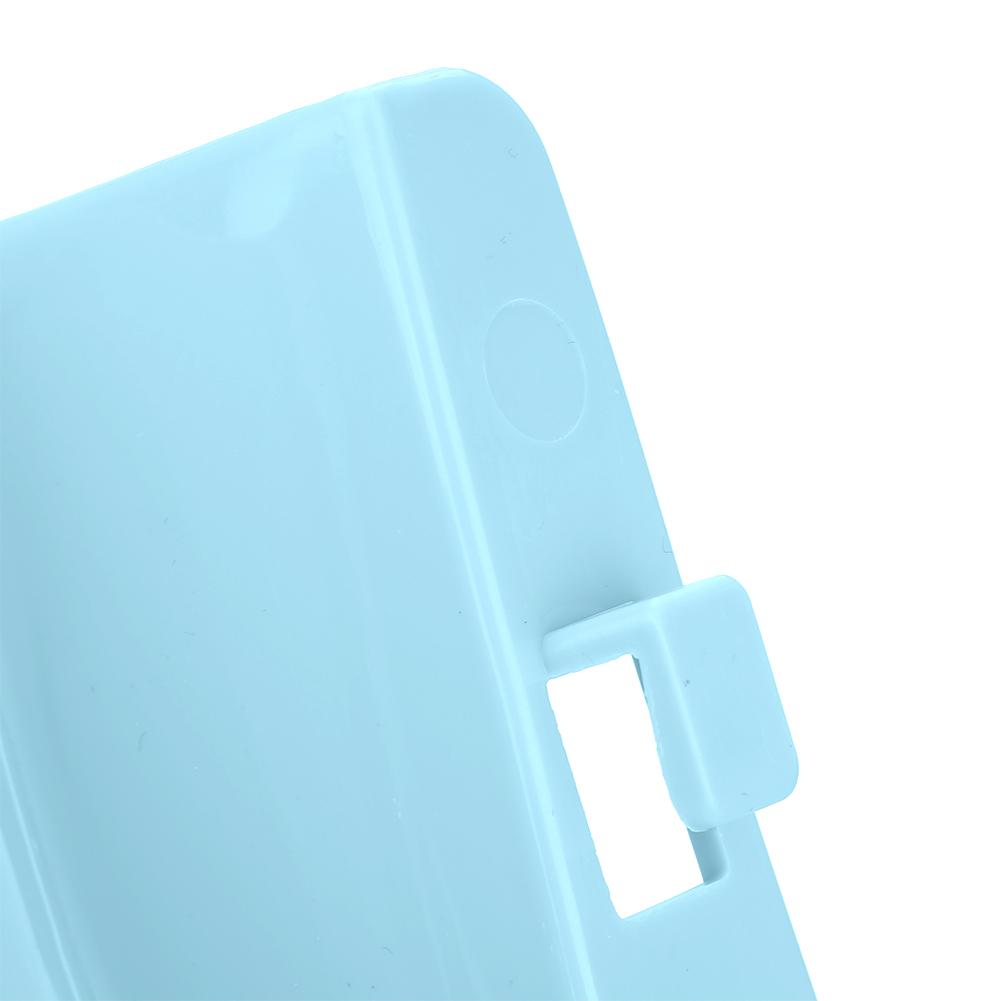 Simple Plastic Grass Feeder Pet Hay Bowl Dish Rack Holder Rabbit Rat(Blue)