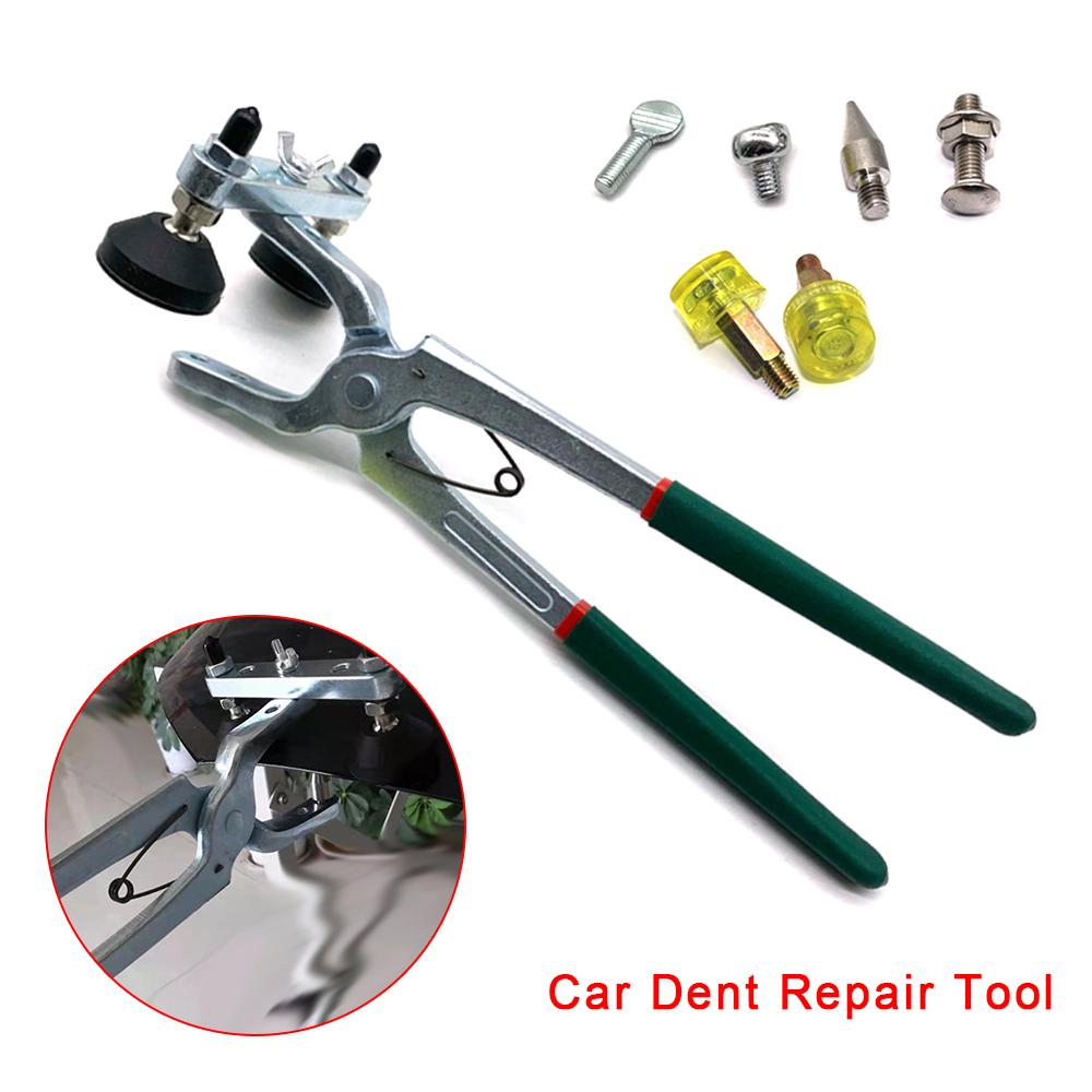 Car Dent Repair Tool Kit, Auto Body Fender Edge Puller & Crimping Plier, Vehicle Panel Straightener, DIY Dent Removal Pliers