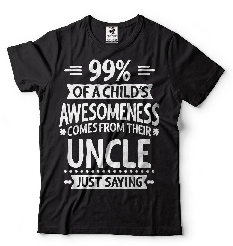 Uncle T-shirt new Baby T-shirt Pregnancy Announcement Funny Shirt Birthday Gift S