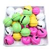 22mm Candy Color Enamel Metal Bells - Christmas Ornaments, DIY Pet Accessories, Keychain Pendants