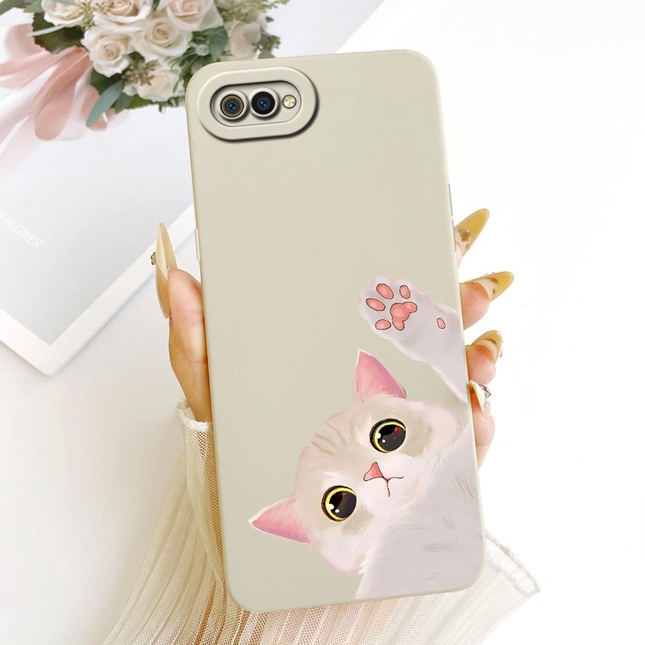 For Realme C2 Case RMX1941 Cute Cat Duck Cartoon Cover Soft Silicone Phone Case For Oppo A1k CPH1923 OppoA1k RealmeC2 Funda Bags