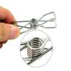 Underwear and Panty Clip Socks 20PCS 6cm Stainless Steel Wire Rack Clip Sealing and Drying Socks Clip