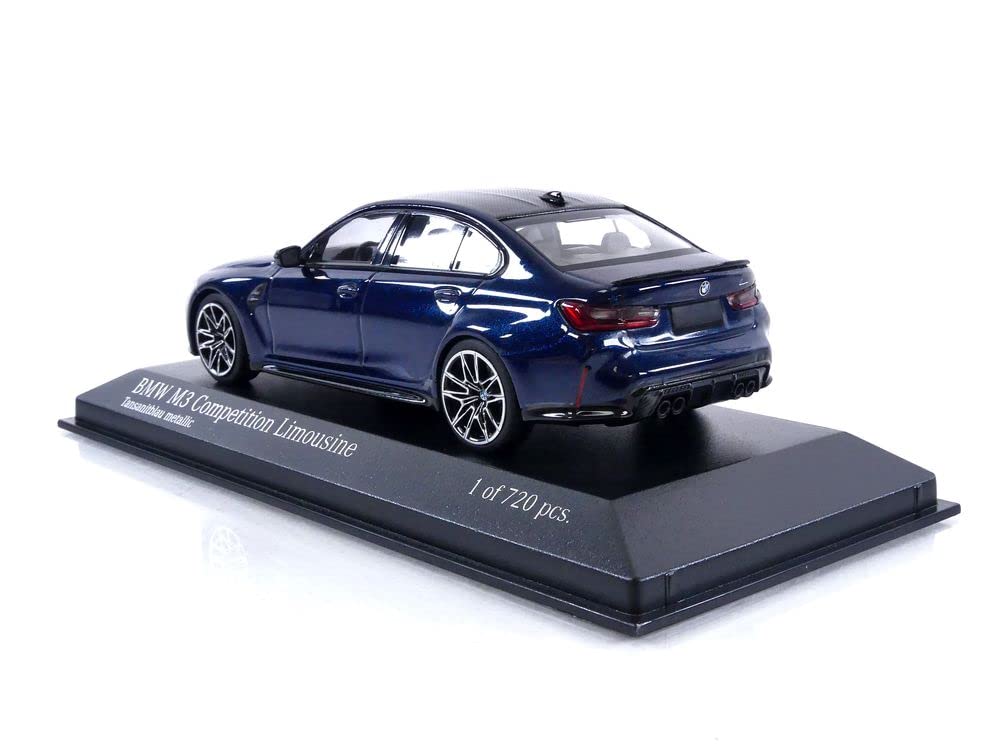 Minichamps scale BMW M3 2020 Blue 1/43