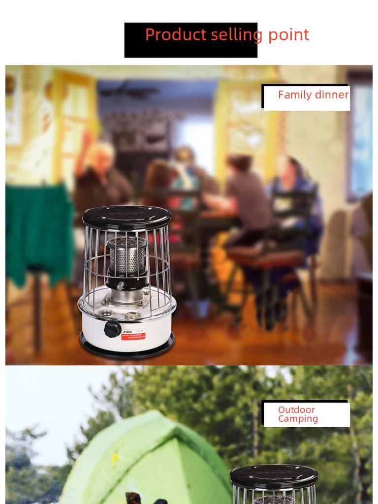Portable Kerosene Heater: Multifuel Hand Warmer & Stove for Home Use