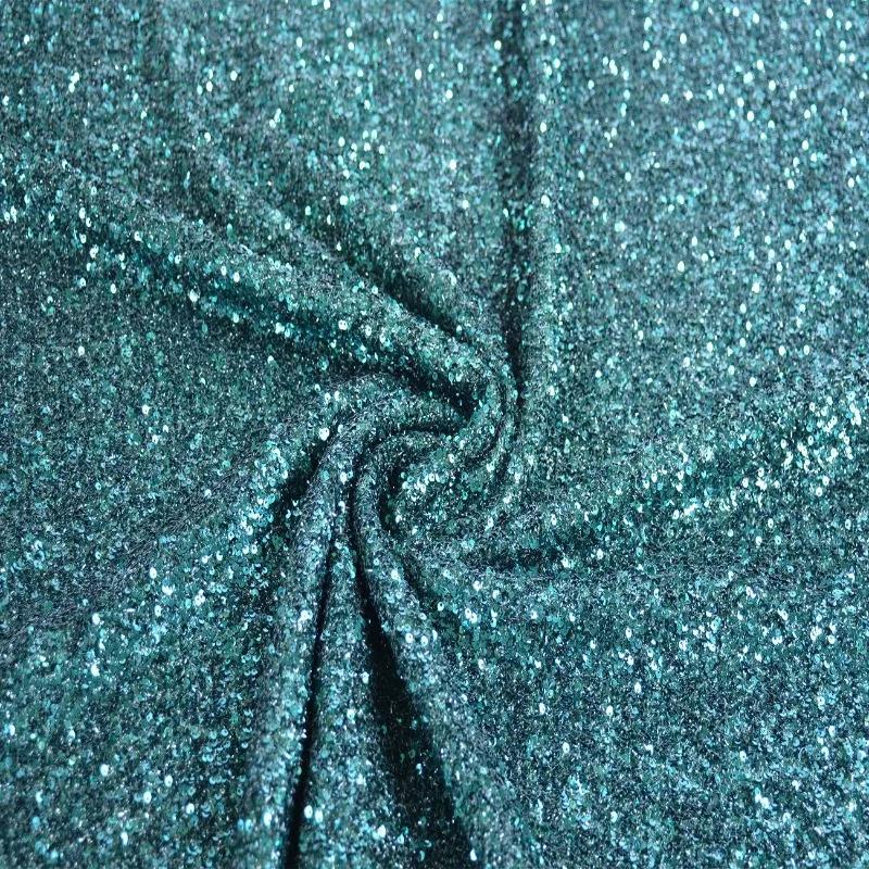 26 Colors 3mm High-Density Glitter Sequin Fabric Christmas Wedding Decoration Dress Handbag Accessories Trimming Cloth Material