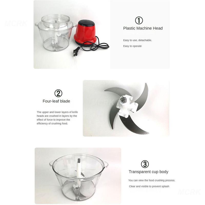 Multifunktions-Elektro-Fleischwolf Küche kleiner Elektro-Fleischwolf Einzelgang-Elektro-Fleischwolf Heimkochmaschine