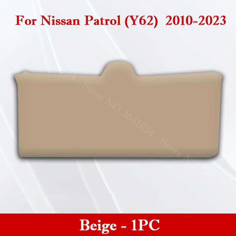 For Nissan Patrol Y62 2010-2026 Car Trunk Door Anti Kick Pad Tailgate Anti-Scratch Protector Sticker Liner Interior Accessories