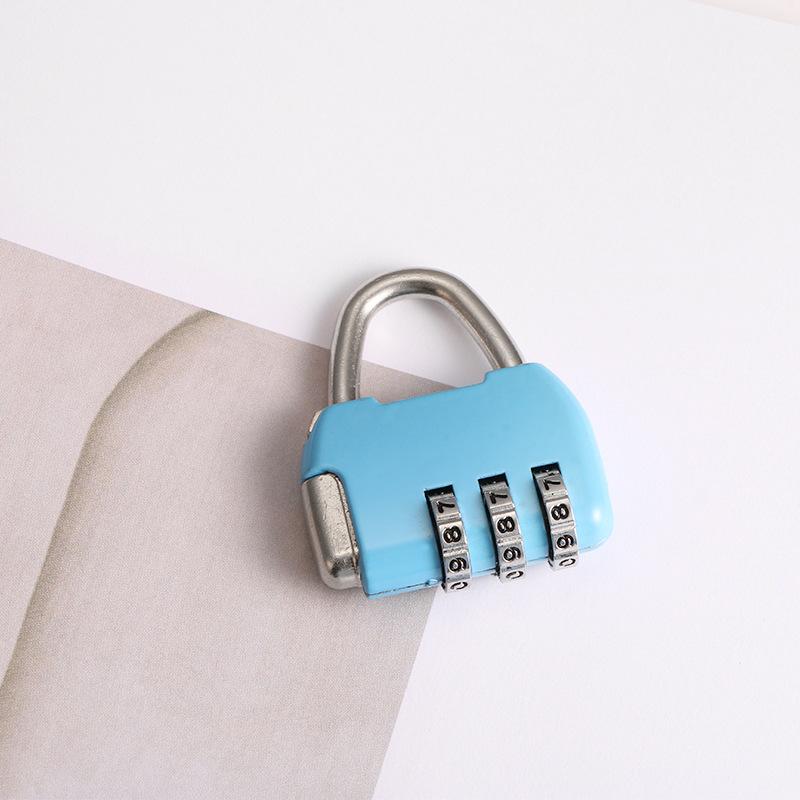 Waterproof and Rust-Proof Mini Padlock for Luggage, Gym, Locker, Schoolbag, and Household Use