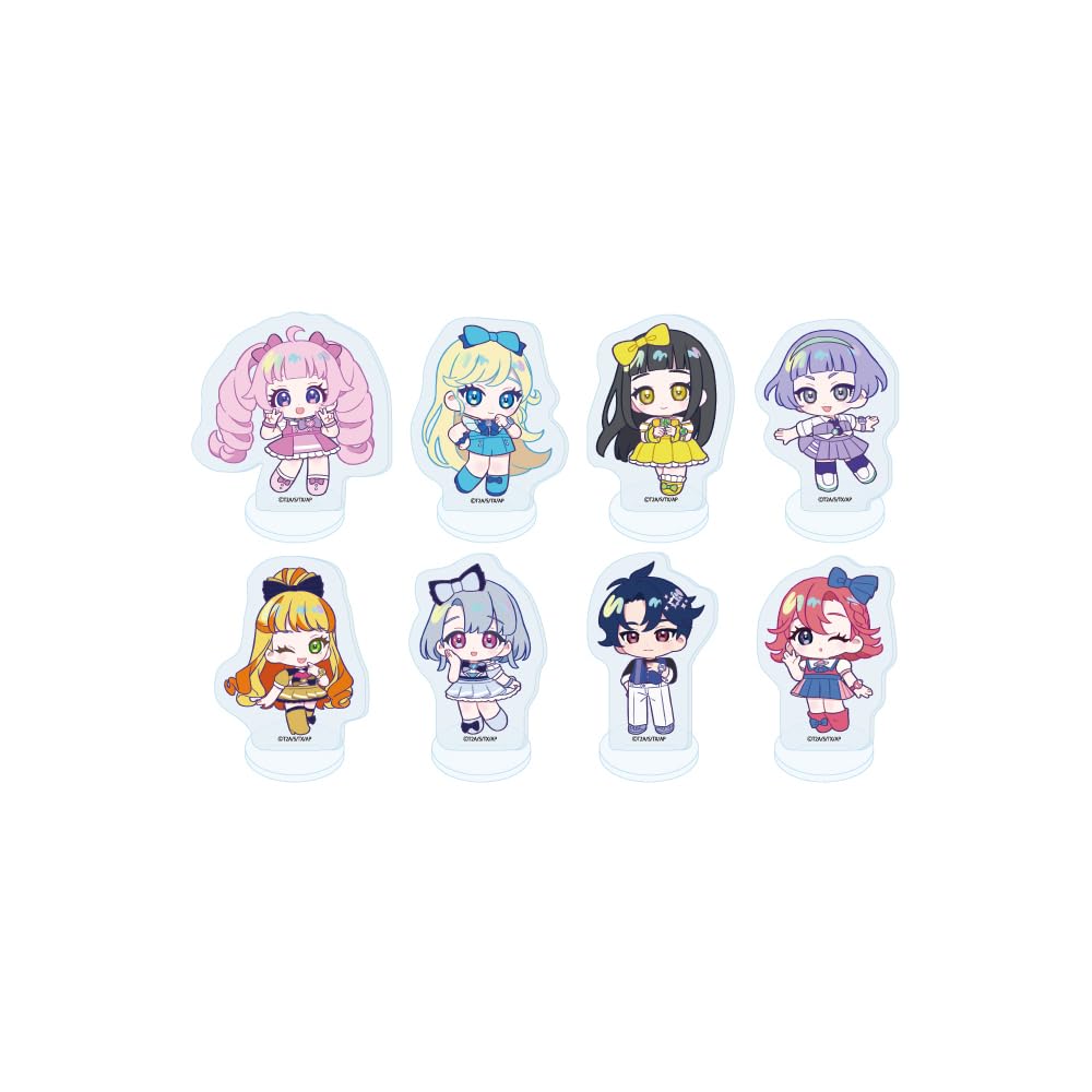 

Himitsu no Aipuri 03 Character Acrylic Petit Stand Complete Set [Mini Illustration] (8-Piece Box)