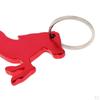 Aluminum Alloy Horse Pattern Bottle Opener with Keychain