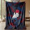 Netherlands Football Printed Flannel Blanket Skin Friendly Warm Decorative Throw for Indoor Couch Bed Daily Use
