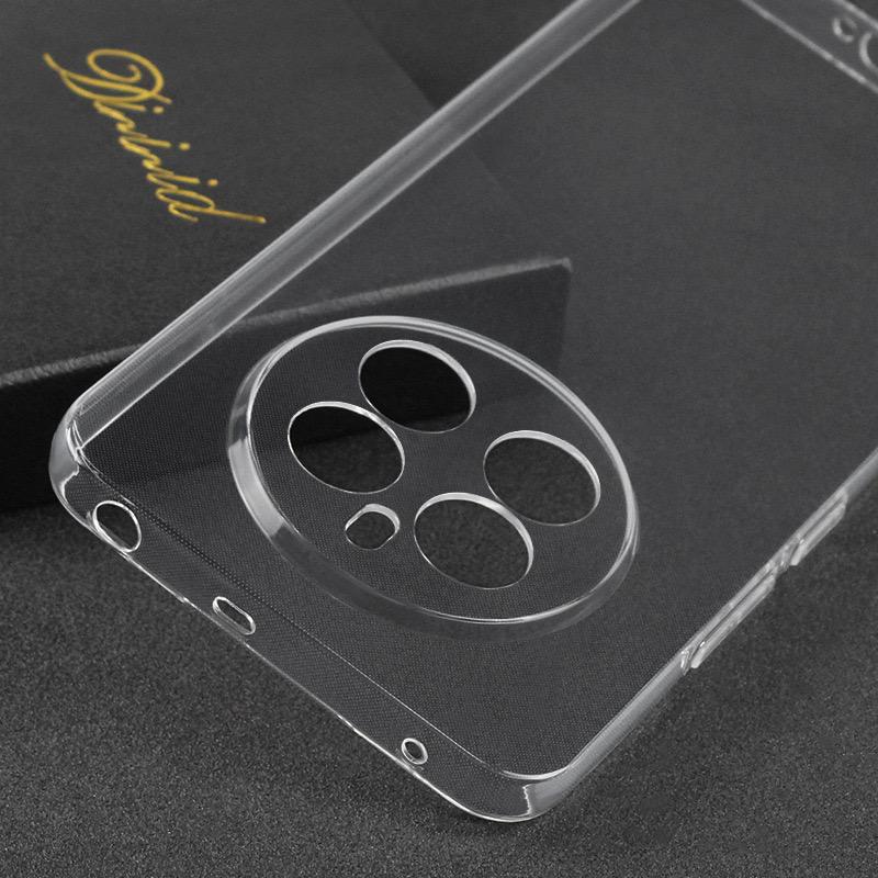 For Realme 12 4G/12+ 5G Cell Phone Cases Clear TPU Flexible Cover