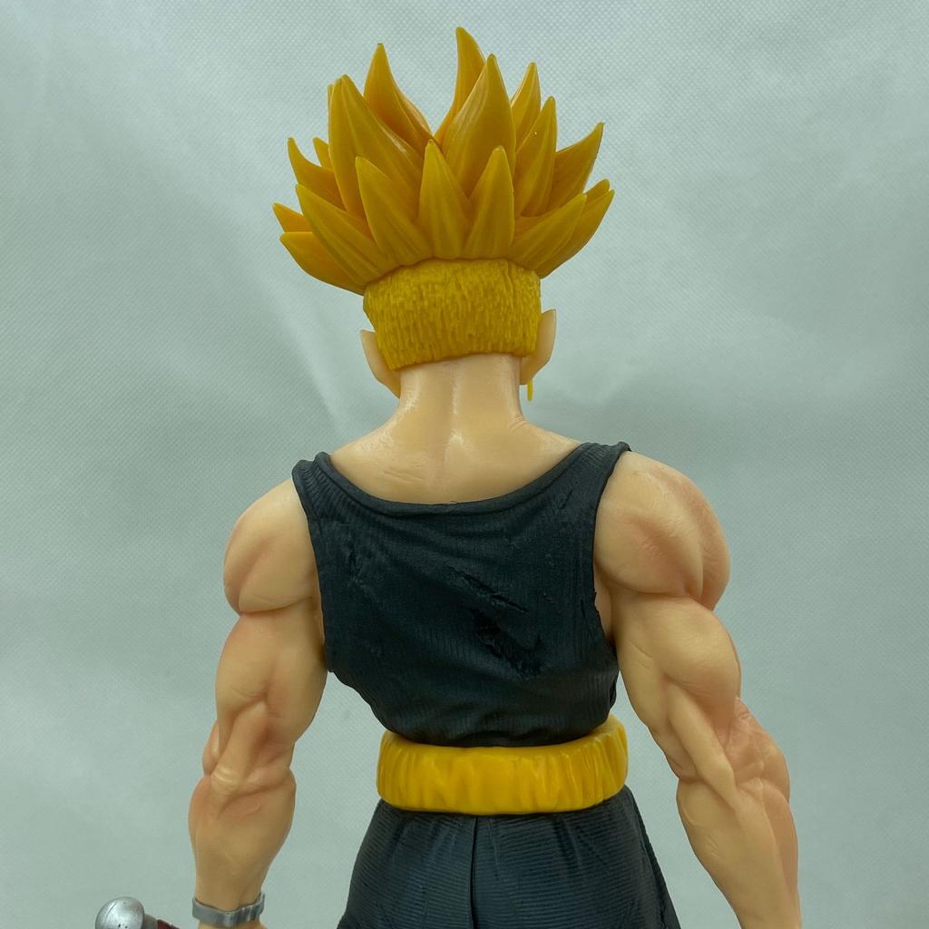 Dragon Ball Trunks Super Saiyan 40cm Extra Large Anime Figure Statue, Decorative Toy Model, Desktop Ornament, Collectible Doll