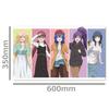 TV Anime Character Rubber Mat Chika Koyomi Yui Fuyune Riri "That's Journey" & & & &