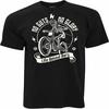 Men's Cycling T Shirt No Guts No Glory Mountain Biking Bike Downhill Cyclist Black